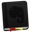 Evernote Black Bookmark Icon 32x32 png